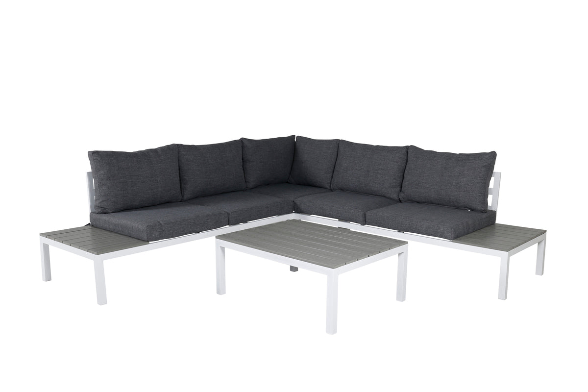 Odense Corner Sofa Set Grey