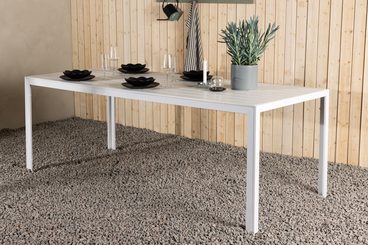Break Rectangular Dining Table 205 x 90 White