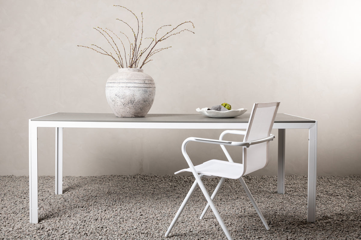 Break Rectangular Dining Table 205 x 90 Grey