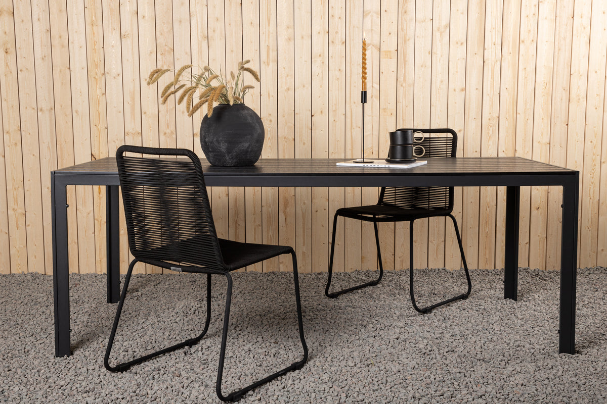 Break Rectangular Dining Table 205 x 90 Black