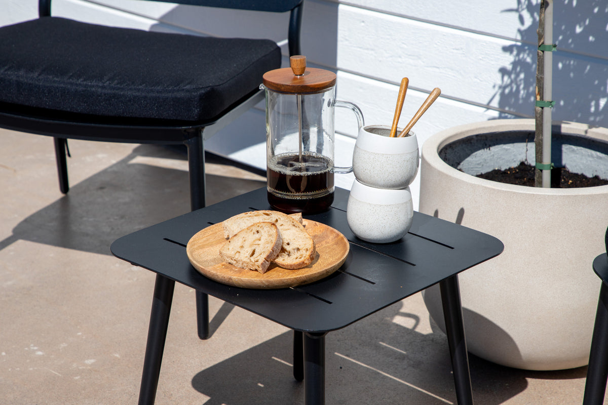 Lina Side Table 40 x 40 Black