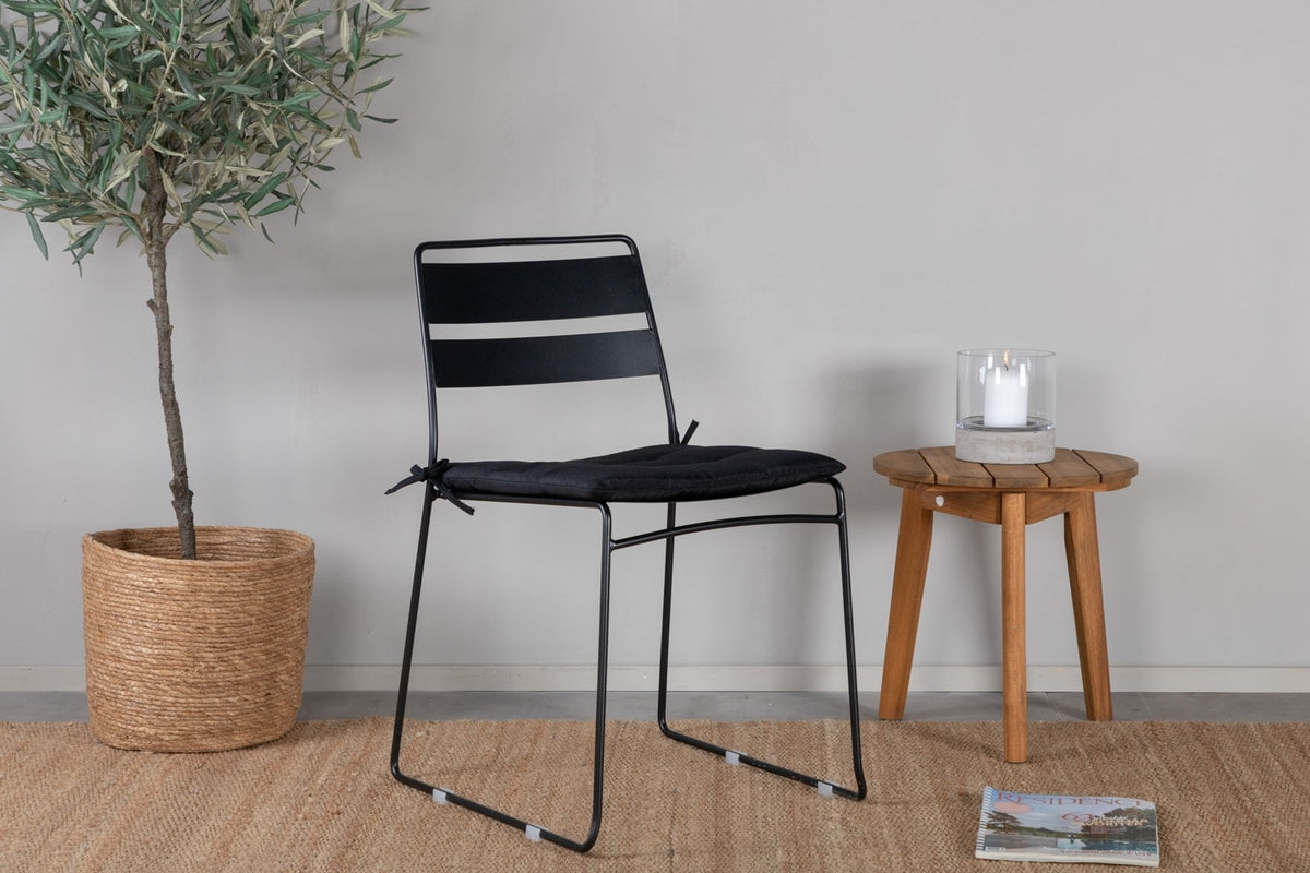 Lina Dining Chair 2-pack Black