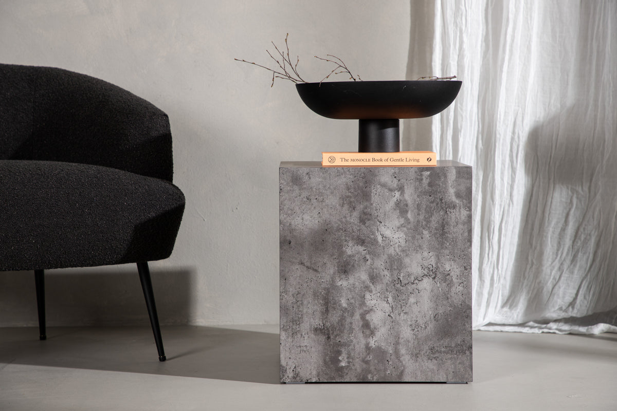 Coffee table 40 x 40 Dark grey