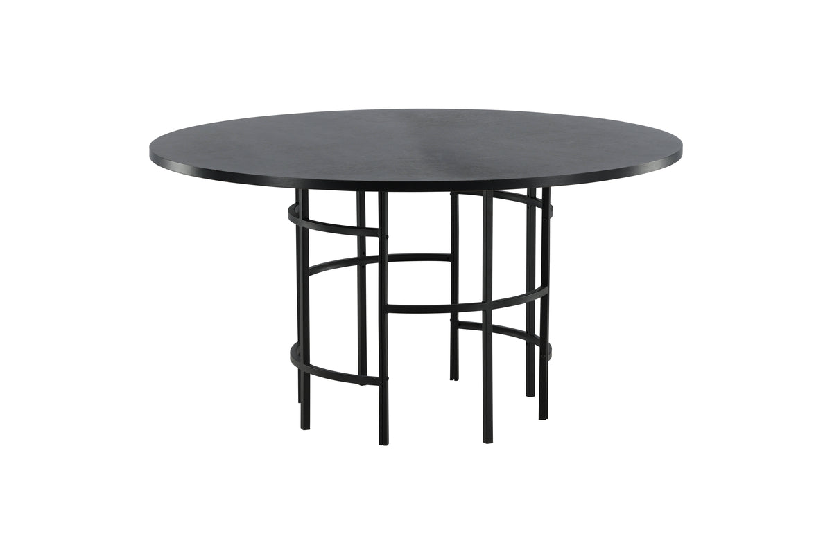 Copenhagen Round Dining Table ⌀140 Black