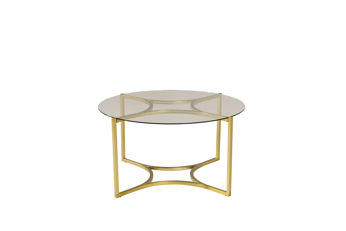 Coffee table ø90 Gold