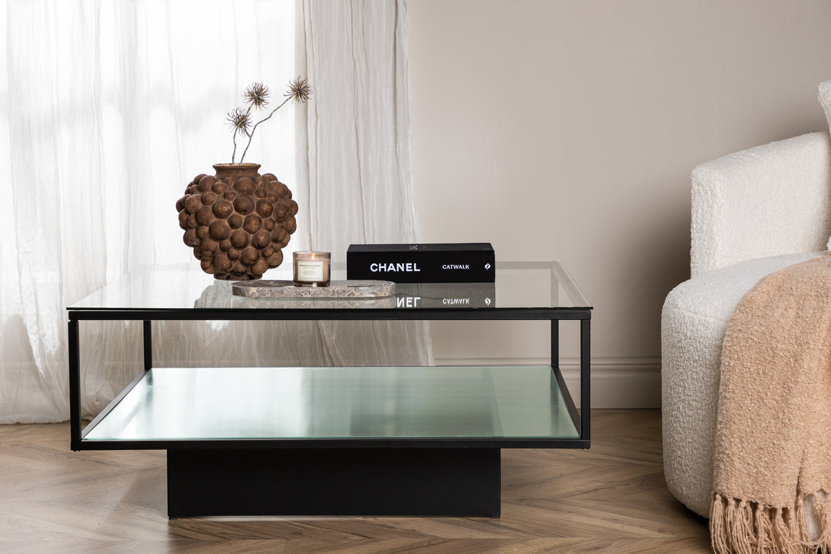 Coffee table 90 x 90 Black