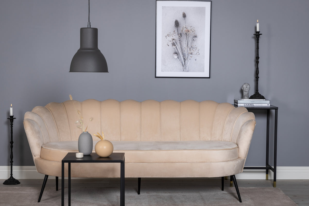 Calais 3-Seat Sofa Beige