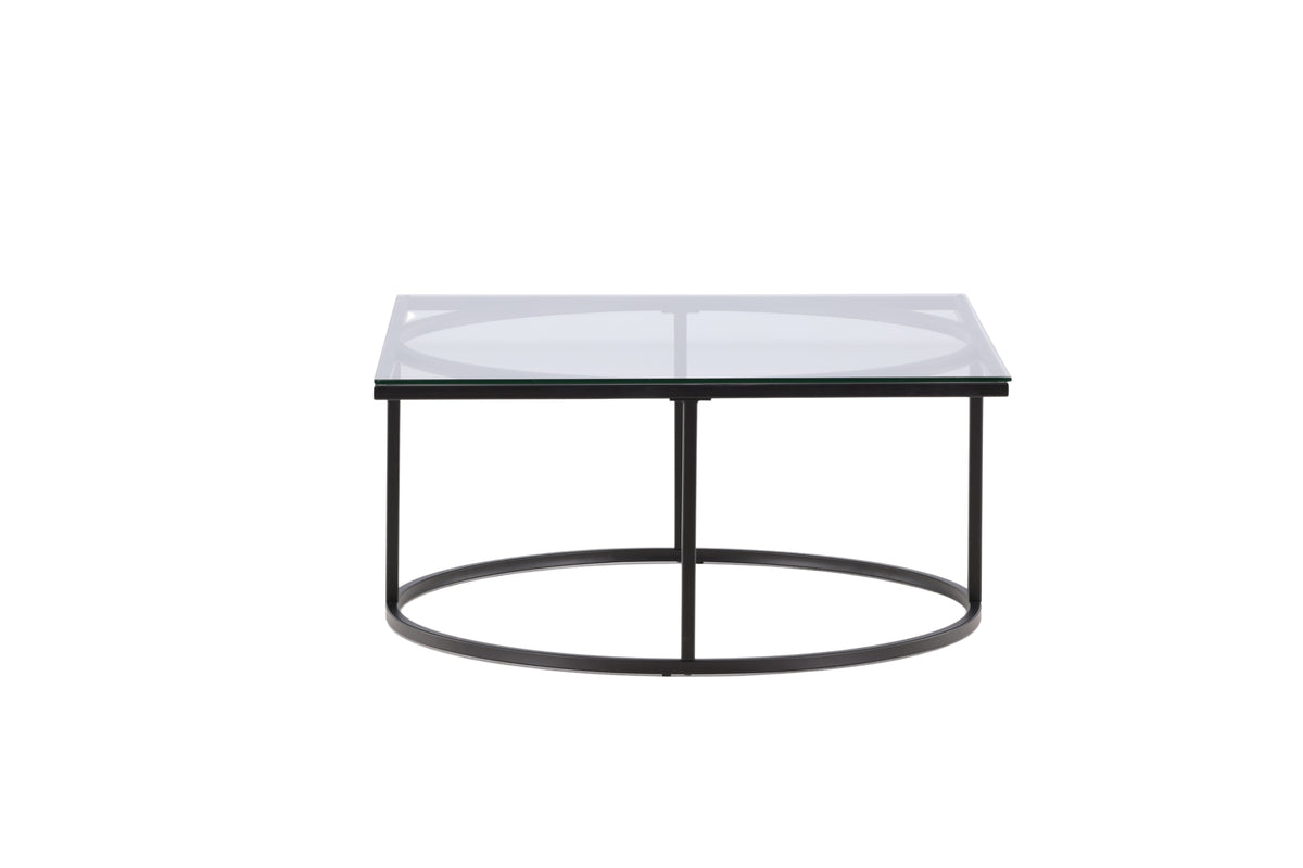 Coffee table 90 x 90 Black