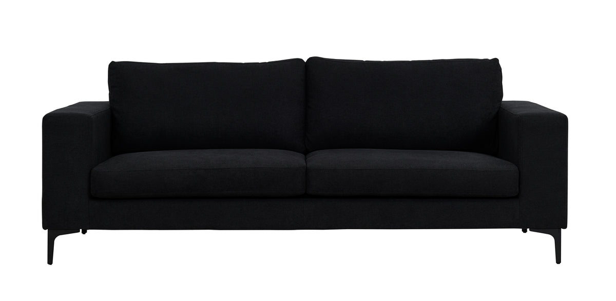 Bolero 3-Seat Sofa Black