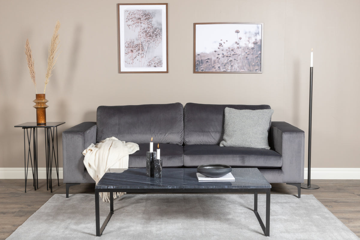 Bolero 3-Seat Sofa Grey