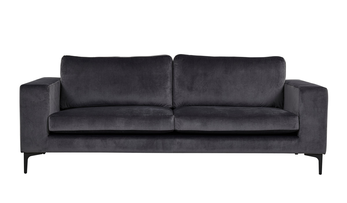 Bolero 3-Seat Sofa Grey