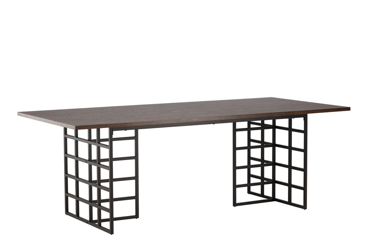 Ystad Rectangular Dining Table 220 x 100 Mocca