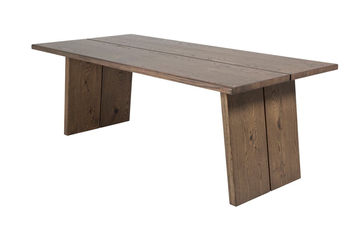 Logger Rectangular Dining Table 210 x 100 Nature