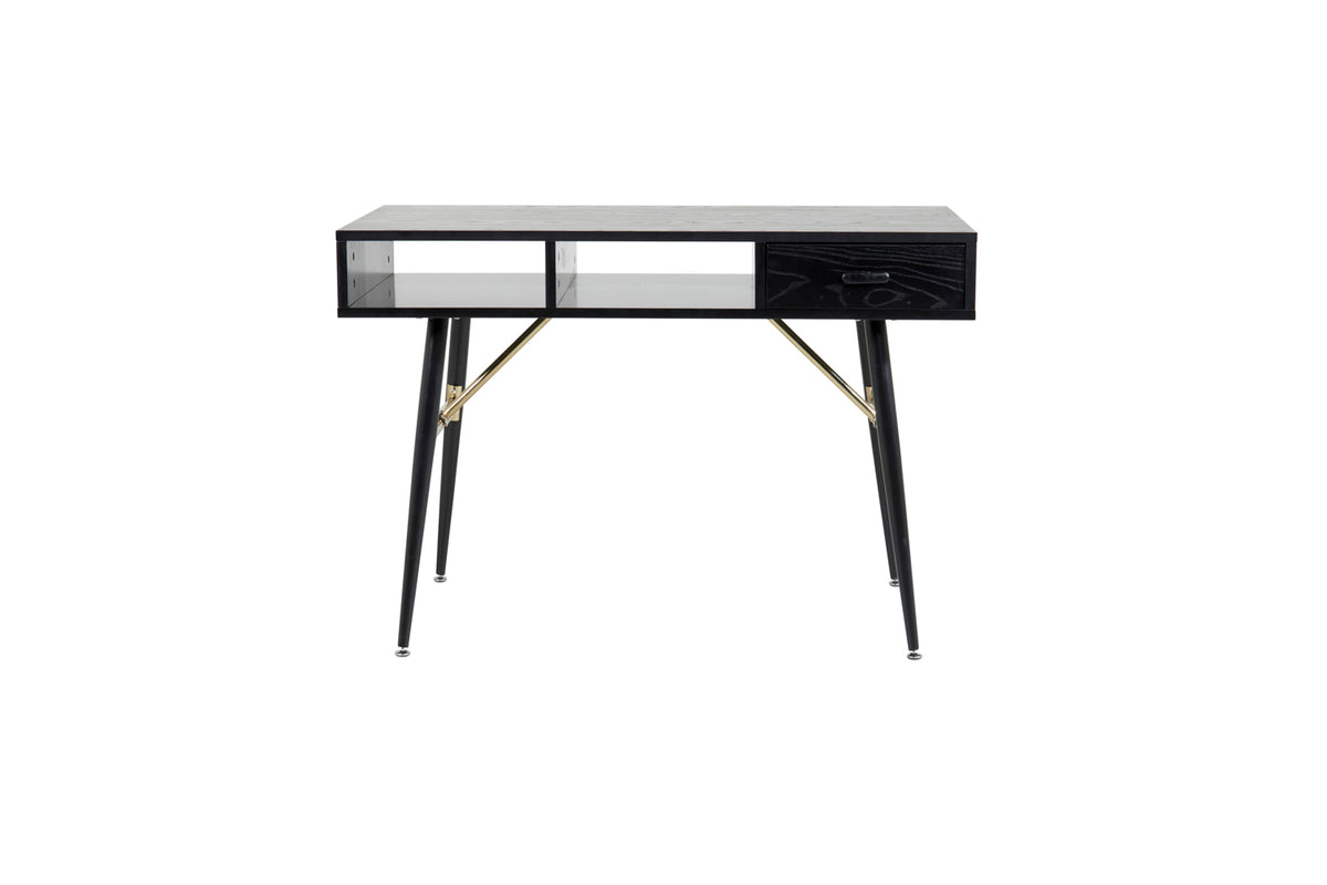 Gold Desk 110 x 60 Black