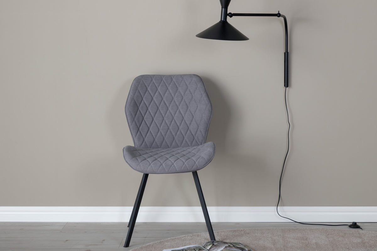 Gemma Dining Chair 2-pack Grey