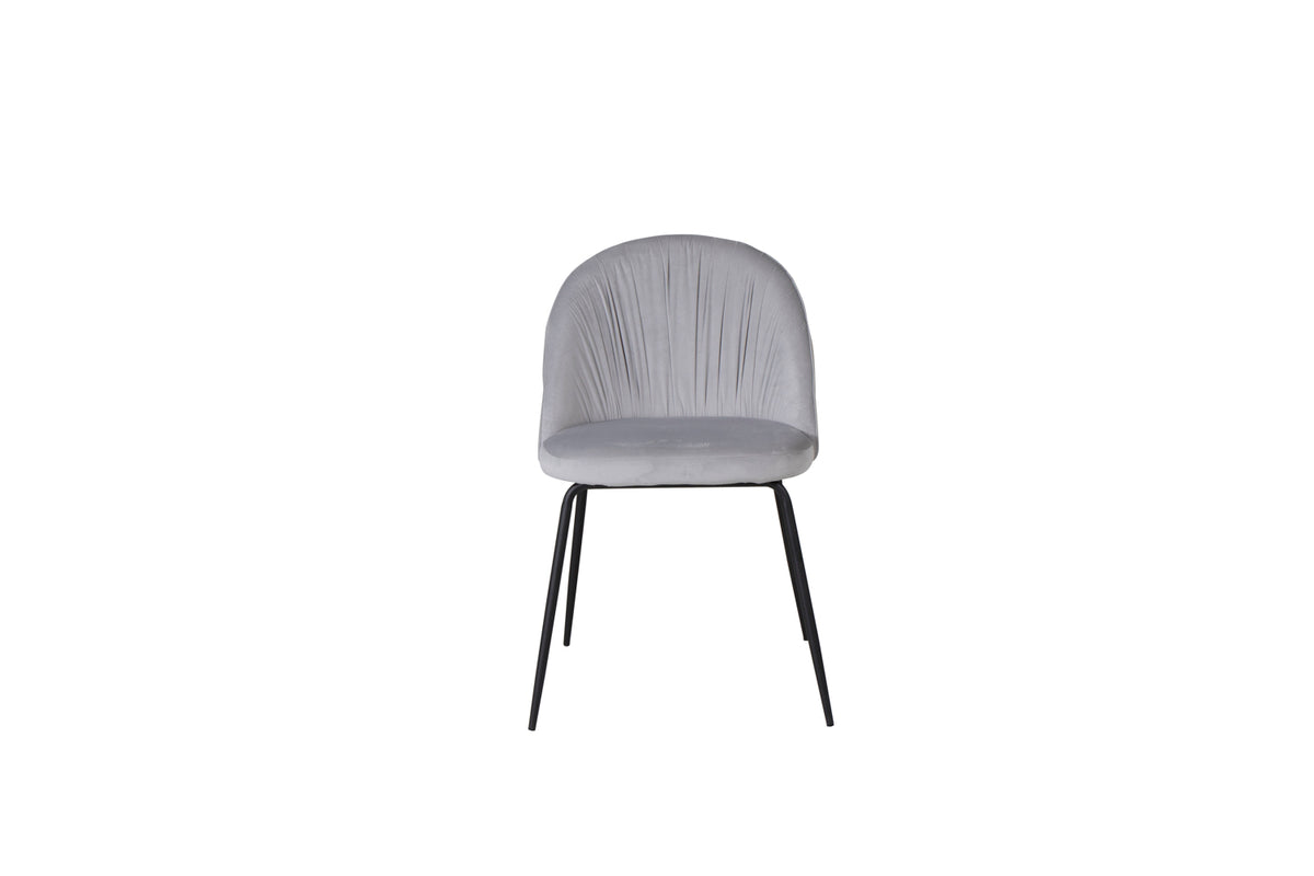 Wrinkles Dining Chair 2-pack Grey