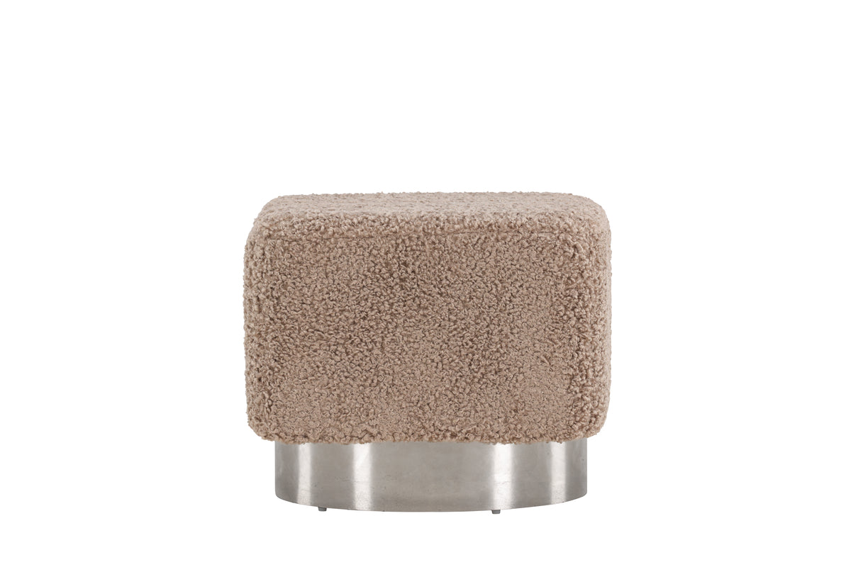 Newton Pouf 45 x 38 x 45 Brown