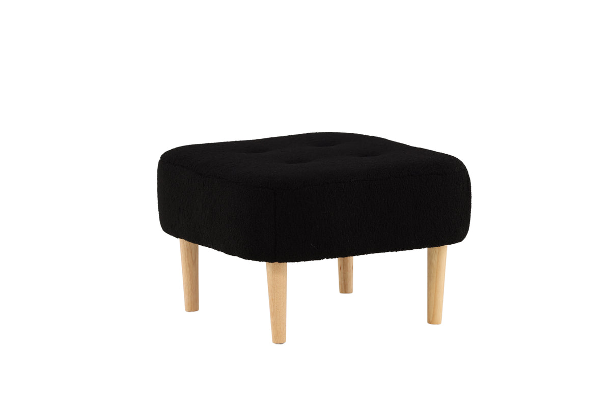 Salina Pouf 59 x 40 x 59 Black