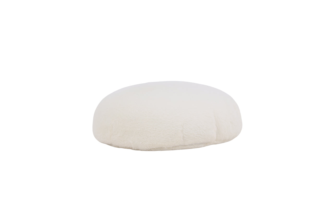 Ruston Pouf 40 x 15 x 40 White