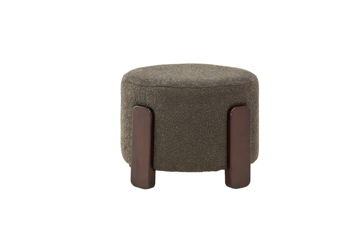 Coffey Pouf ø50 ⌀50 Dark Grey