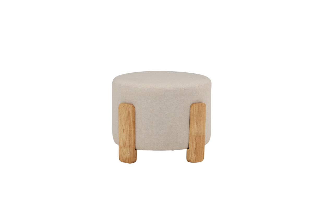 Coffey Ottoman ø50 ⌀50 White