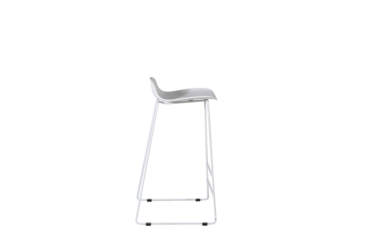 Wave Bar Chair 2-pack White
