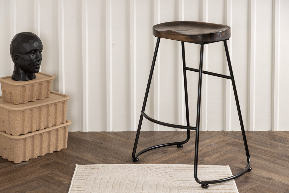 Ozark Bar Chair 2-pack Black