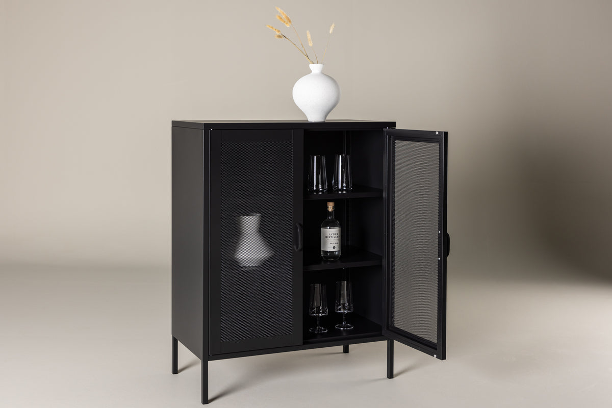 Misha Cabinet 40 x 80 x 102 Black