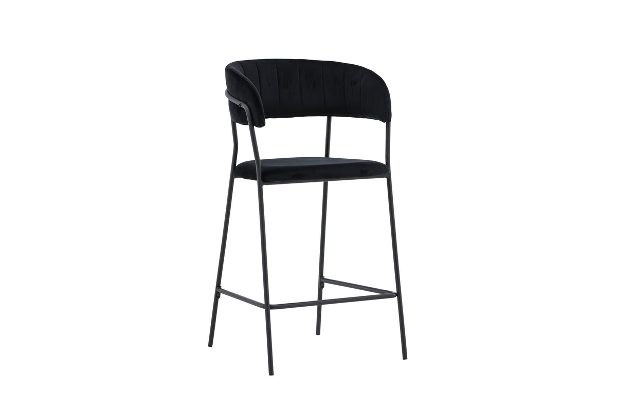 Lui Bar Chair 2-pack Black