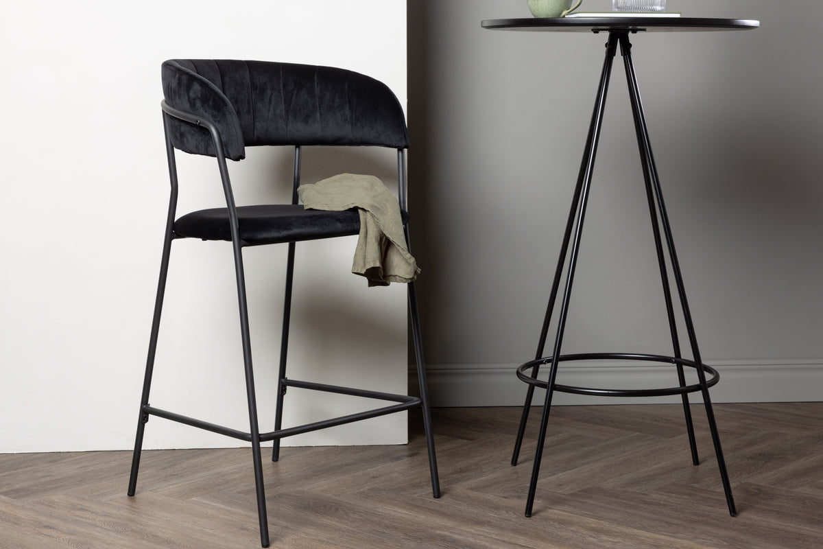 Lui Bar Chair 2-pack Black
