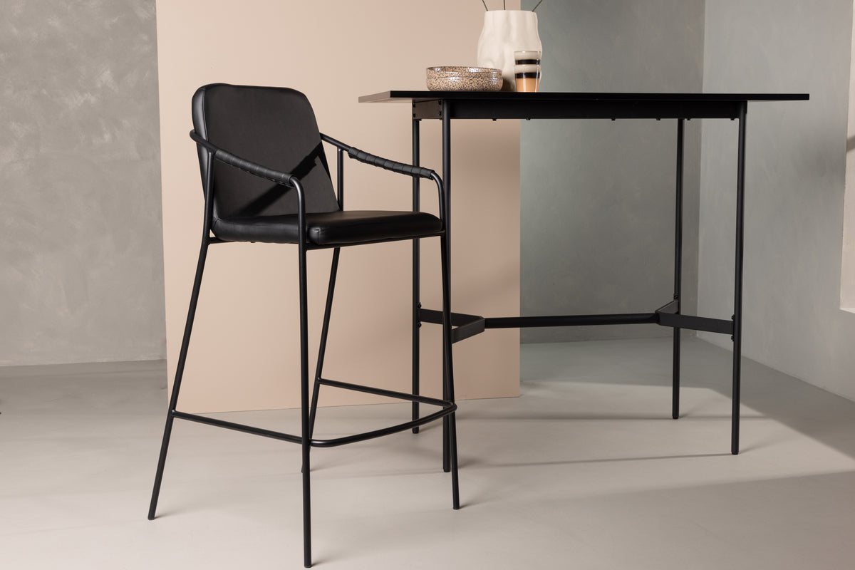 Tvist Bar Chair 2-pack Black