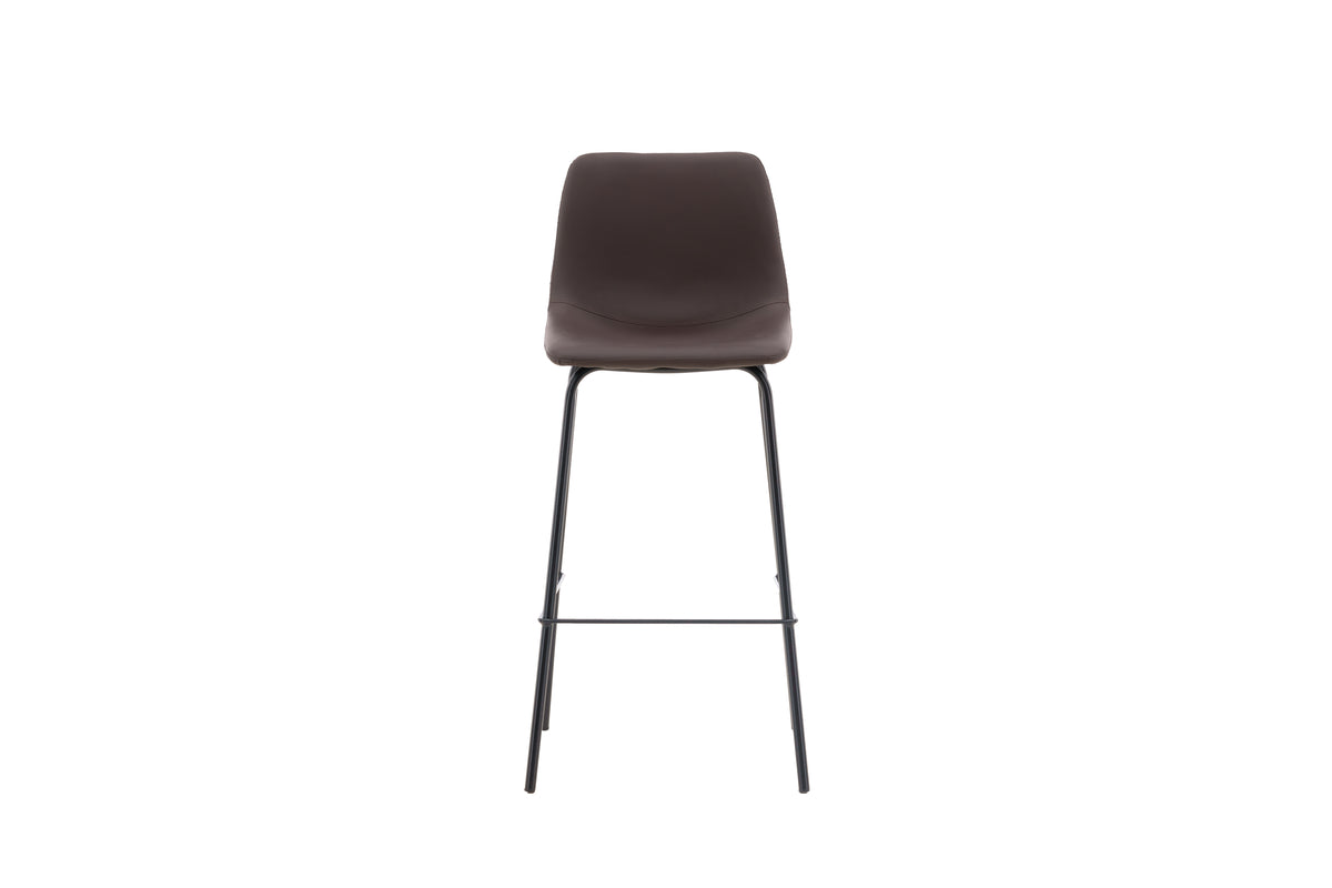 Alexi Bar Chair 2-pack Brown