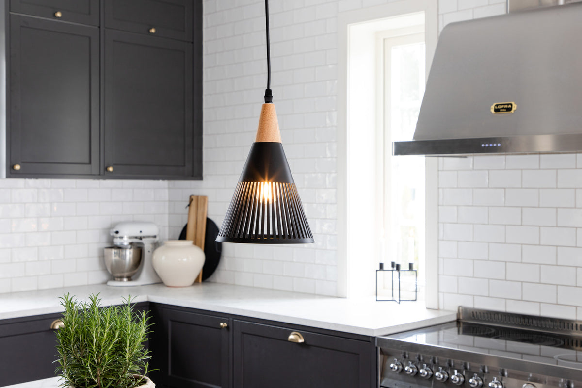 Gruid Pendant Lamp Black