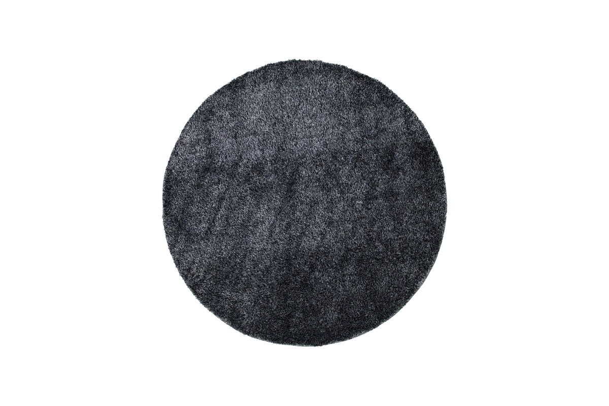 Mattis Round Carpet ⌀200 Antracit