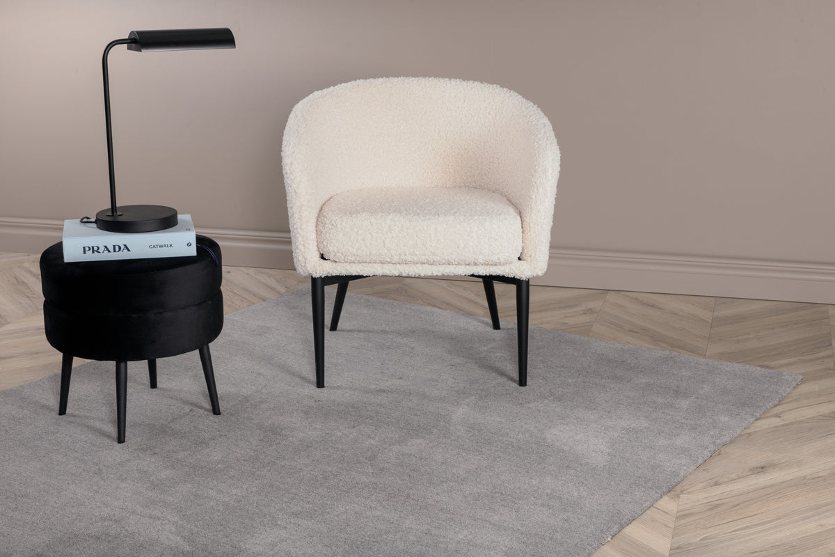 Wool Rectangular Carpet 300 x 200 Grey