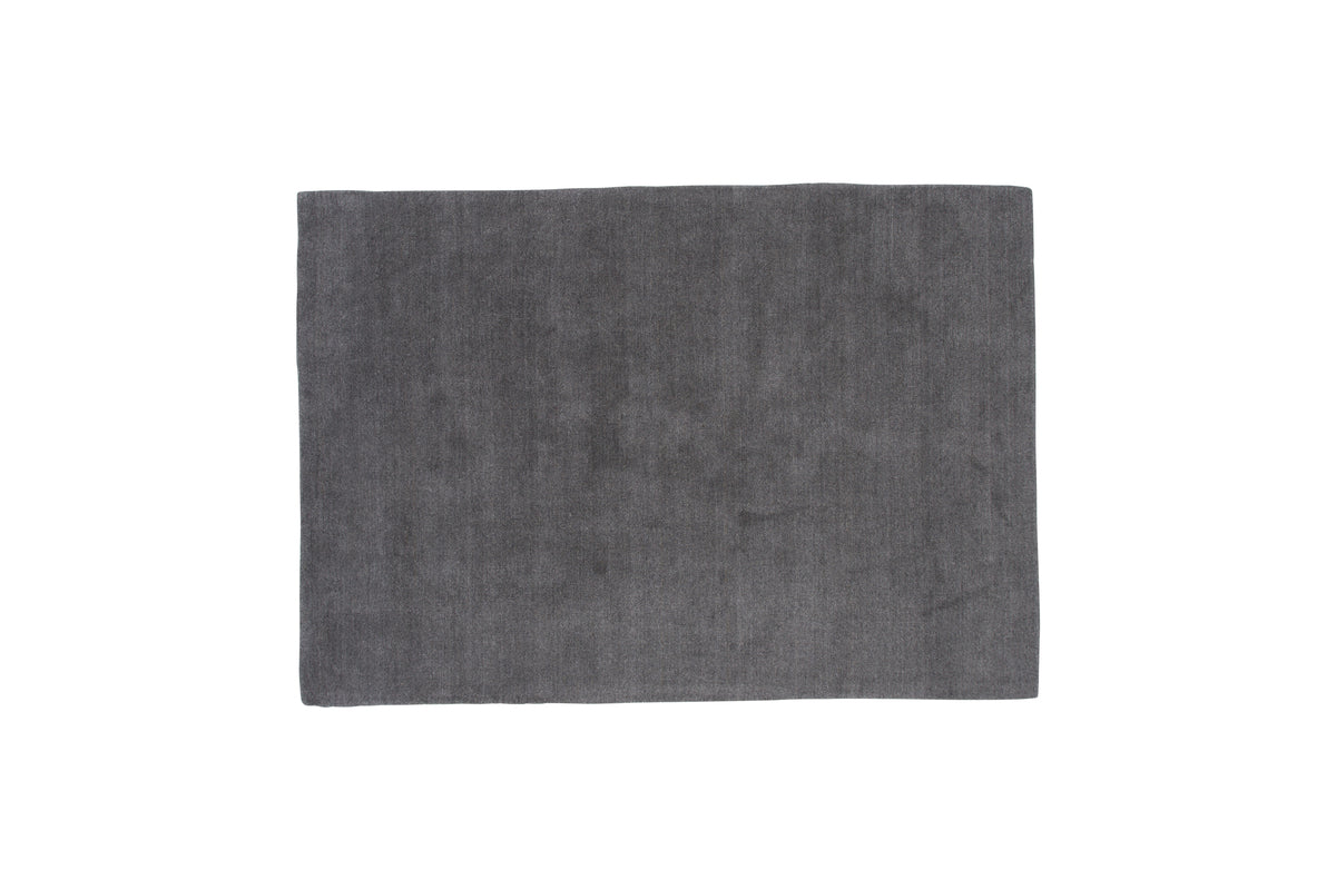 Wool Rectangular Carpet 350 x 250 Grey
