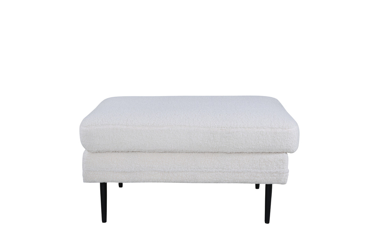 Boom Ottoman 70 x 49 x 90 White