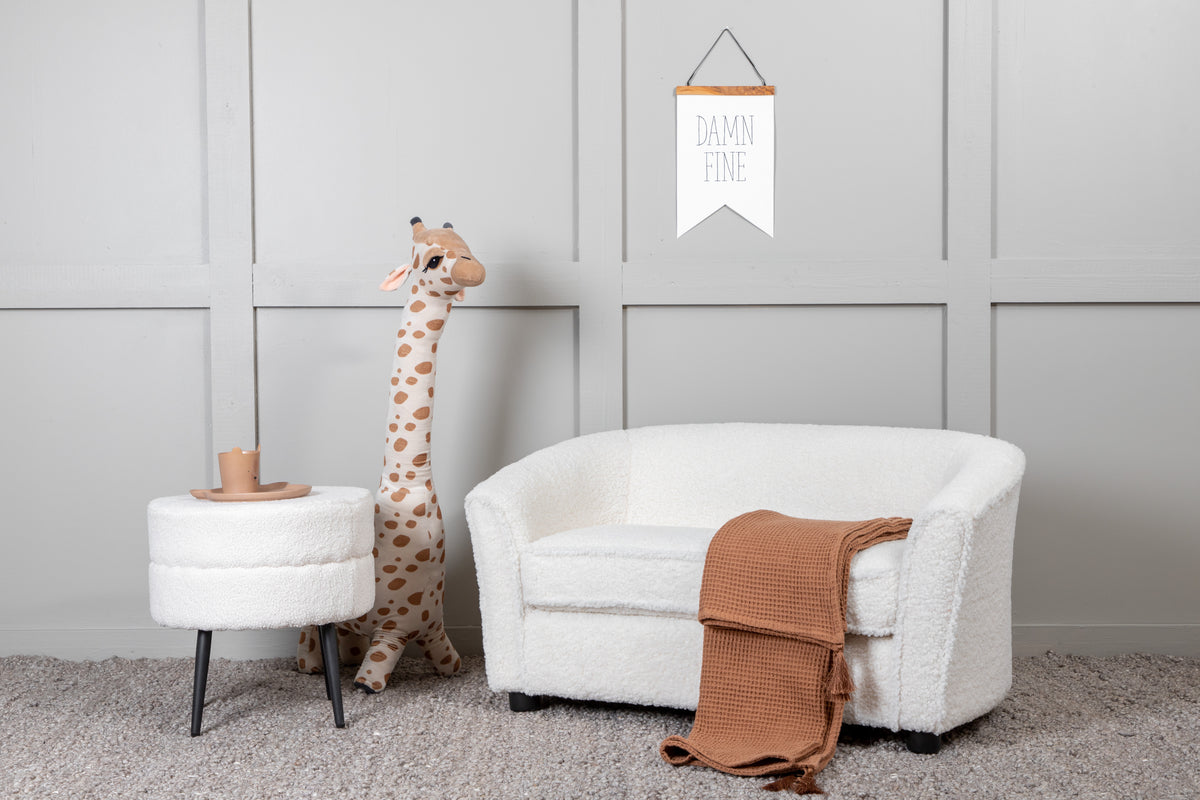 Moon Kids Sofa White