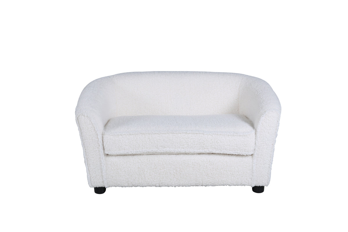 Moon Kids Sofa White