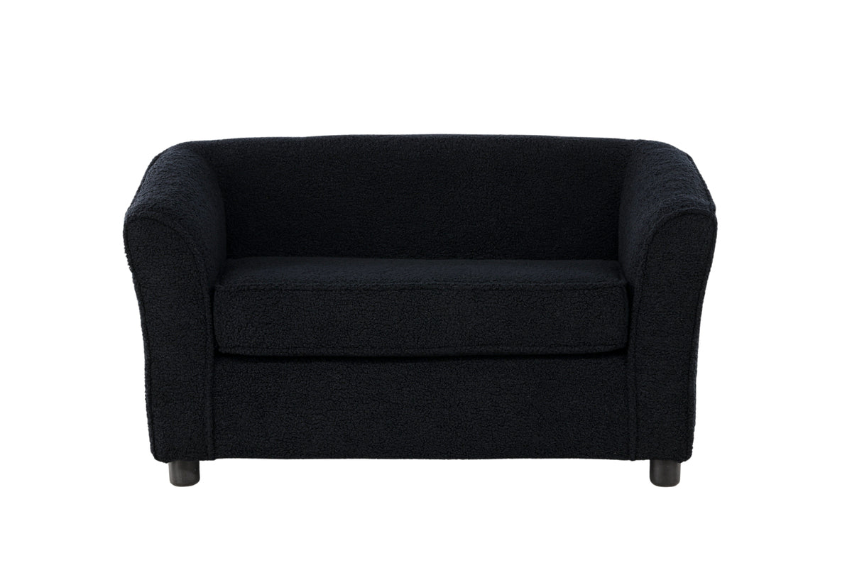 Moon Kids Sofa Black