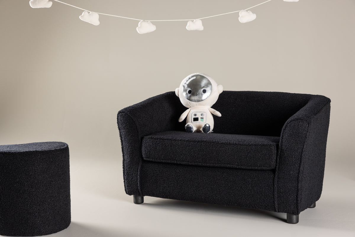 Moon Kids Sofa Black