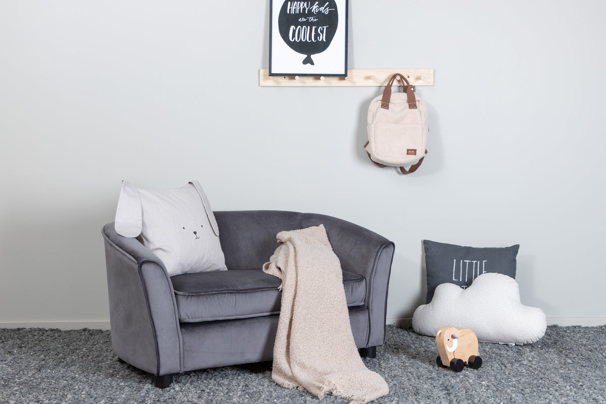 Moon Kids Sofa Grey