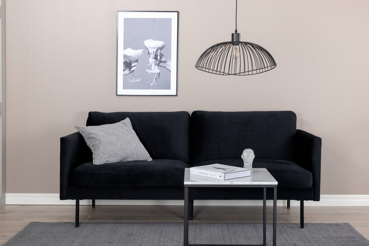 2-seater sofas Black