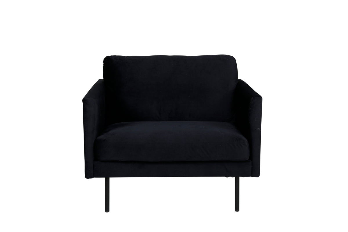 Zoom Armchair Black