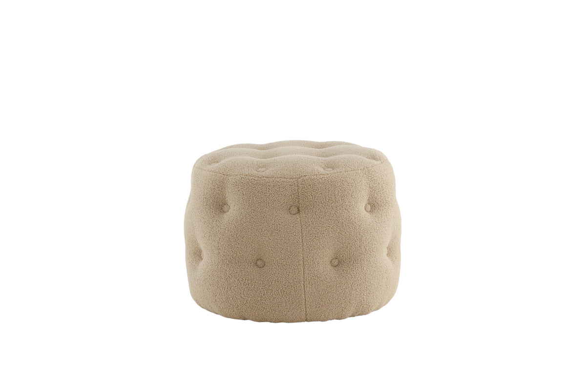 Benjamin Pouf ø55 ⌀55 Beige