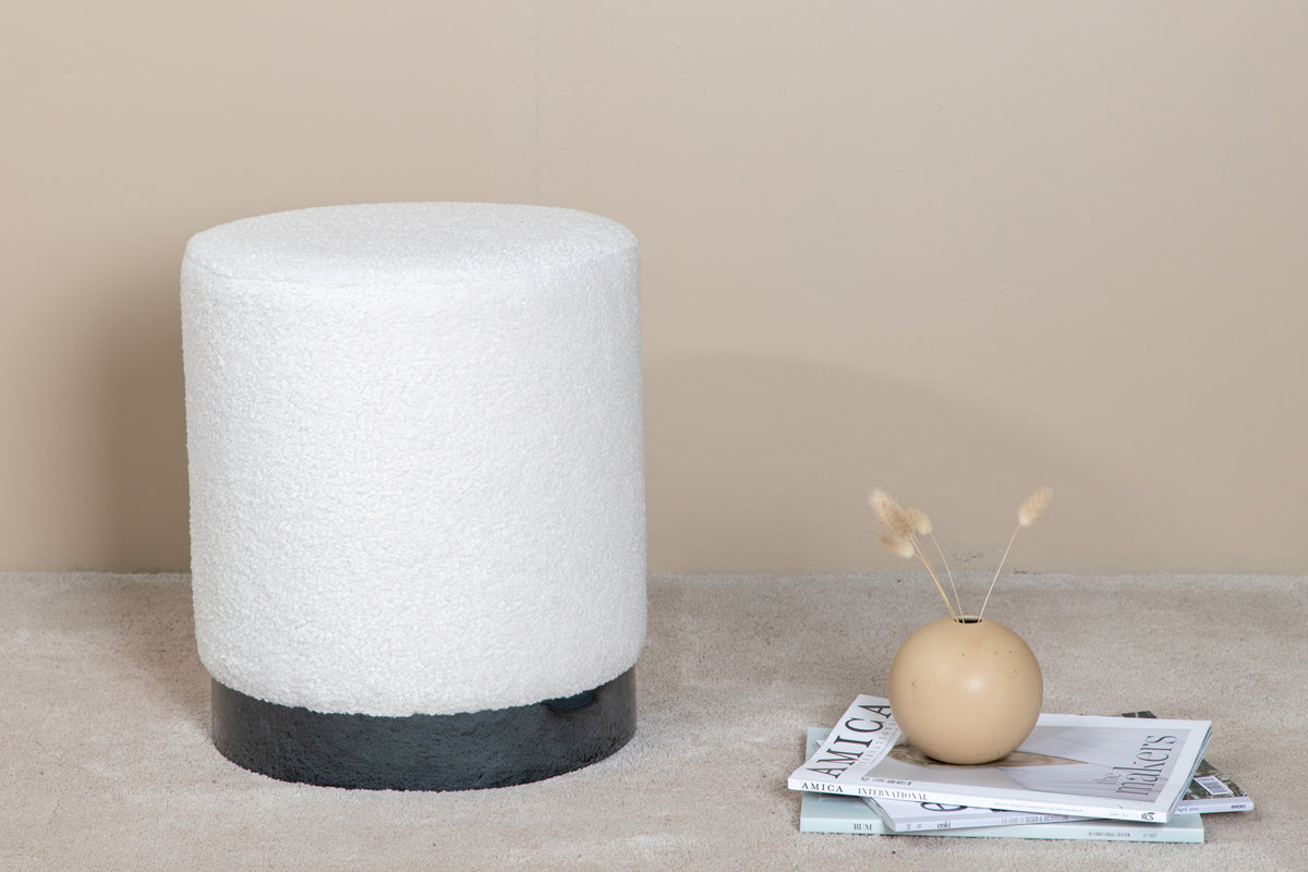 Benji Pouf ø35 ⌀35 White