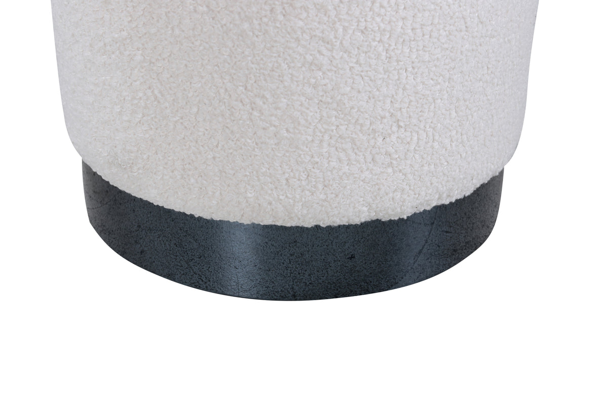 Benji Pouf ø35 ⌀35 White