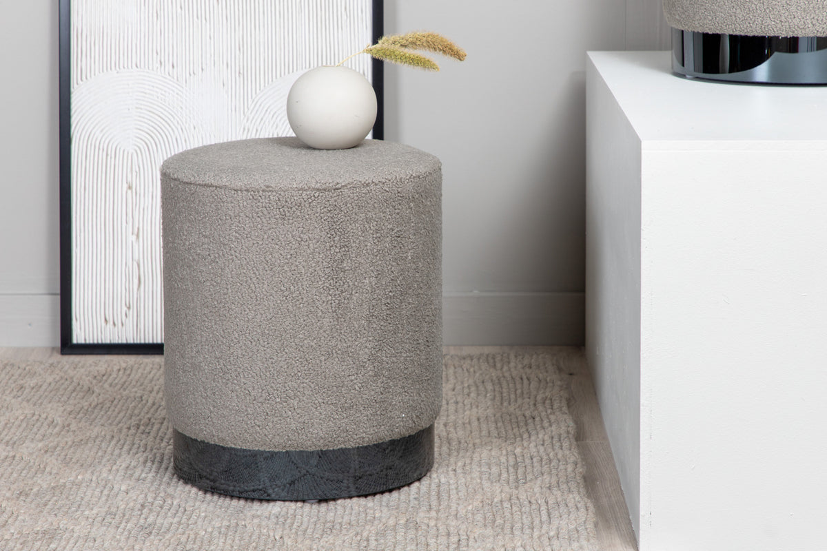 Benji Pouf ø35 ⌀35 Greige