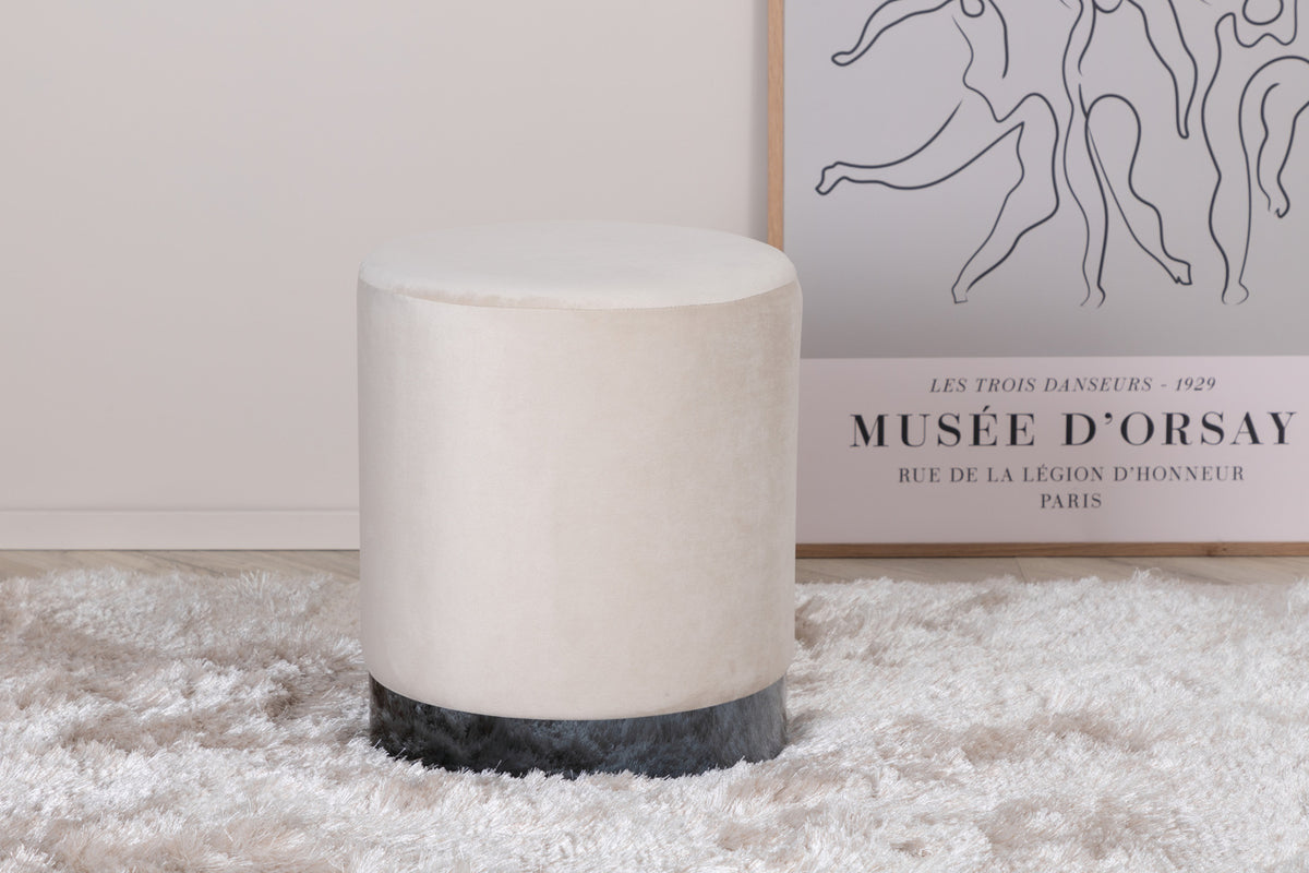 Benji Pouf ø35 ⌀35 Beige