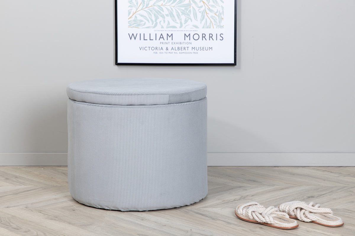 Dunken Pouf ø51 ⌀51 Grey